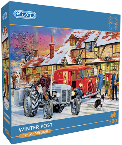 Trevor Mitchell - Winter Post Puzzel (500 stukjes)