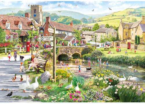 Richard Macneil - Puddle Ducks & Paddling Puzzel (500 stukjes)-2