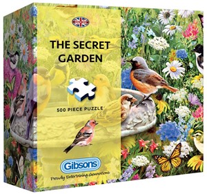 Afbeelding van het spel The Secret Garden Puzzel - Gift Box (500 stukjes)