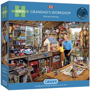 Afbeelding van het spelletje Grandad's Workshop Puzzel (500 XL)