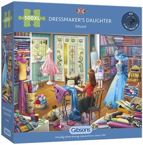 Afbeelding van het spelletje Dressmaker's Daughter Puzzel (500 XL)