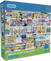 Val Goldfinch - Bright Lights & Big Cities Puzzel (500XL stukjes)