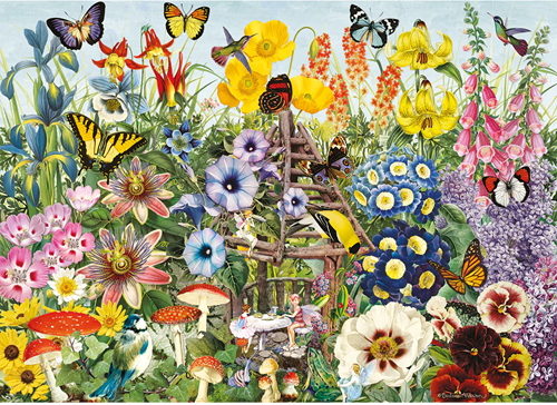Barbara Anderson - Fairy Garden Puzzel (500XL stukjes)-2