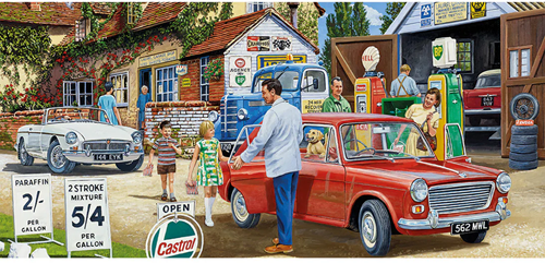 Trevor Mitchell - Filling Up for the Trip Puzzel (636 stukjes)-2