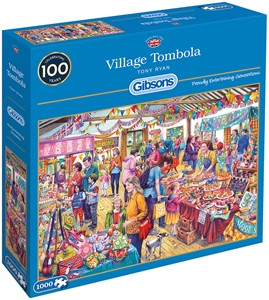 Afbeelding van het spelletje Village Tombola Puzzel (1000 stukjes)