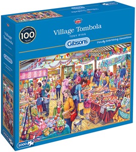 Afbeelding van het spel Village Tombola Puzzel (1000 stukjes)