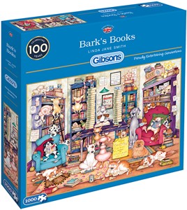 Afbeelding van het spelletje Bark's Books Puzzel (1000 stukjes)