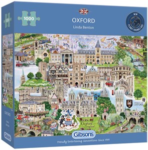 Thumbnail van een extra afbeelding van het spel Oxford Puzzel (1000 stukjes)