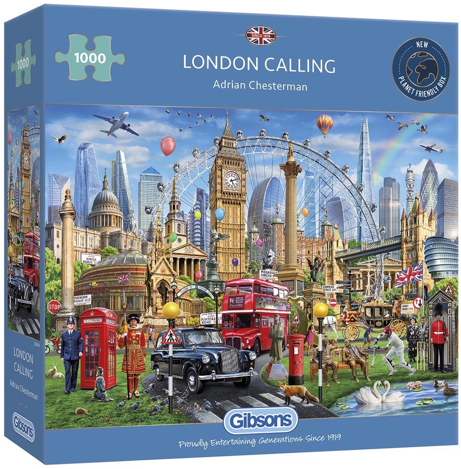 London Calling Puzzel (1000 stukjes) - kopen bij