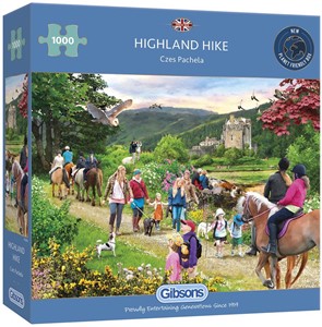 Afbeelding van het spelletje Highland Hike Puzzel (1000 stukjes)