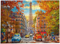 Autumn in Paris Puzzel (1000 stukjes)-2