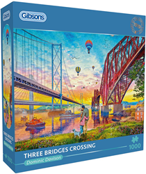 Dominic Davison - Three Bridges Crossing Puzzel (1000 stukjes)