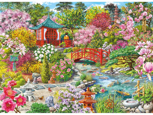 Janice Daughters - The Japanese Garden Puzzel (1000 stukjes)-2