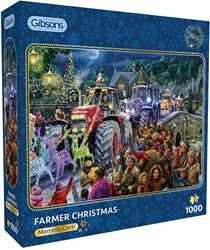 Marcello Corti - Farmer Christmas Puzzel (1000 stukjes)