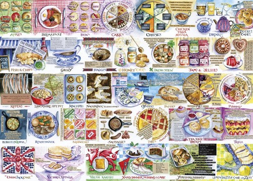 Pork Pies & Puddings Puzzel (1000 stukjes)-2