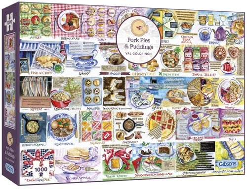 Pork Pies & Puddings Puzzel (1000 stukjes)