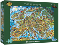 Hartwig Braun - This is Europe Puzzel (1000 stukjes)