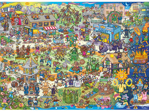Jokesaws - Barmy Britain Puzzel (1000 stukjes)-2