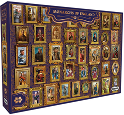 Mat Edwards - Monarchs of England Puzzel (1000 stukjes)