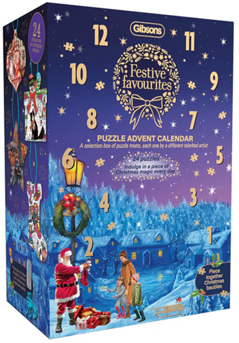 Festive Favourites Advent Calendar Puzzel (24x 42-60 stukjes)