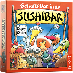 Geharrewar in de Sushibar