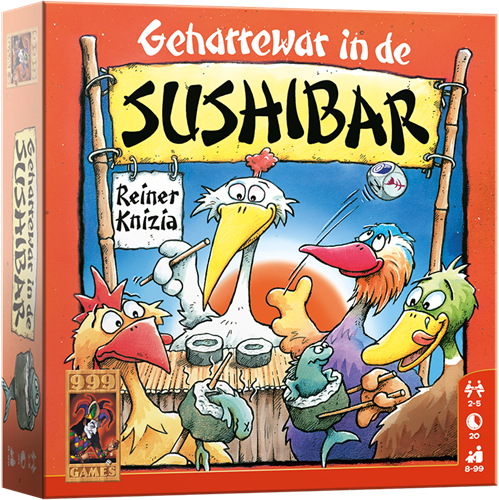 Geharrewar in de Sushibar