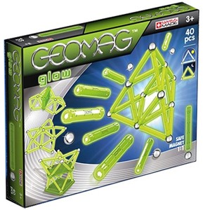 Afbeelding van het spel Geomag Glow - 40 delig