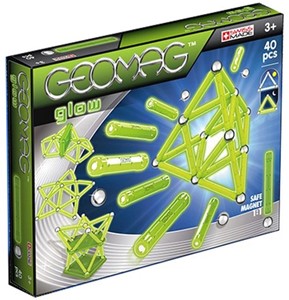 Afbeelding van het spelletje Geomag Glow - 40 delig