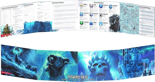D&D - Icewind Dale Rime of the Frostmaiden DM Screen