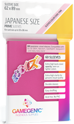 Japanese Sized Sleeves 63x89mm Roze (60 stuks)