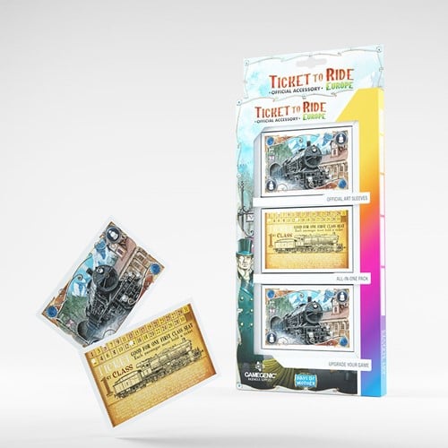 Sleeves Ticket To Ride EU Art Sleeves (168 stuks)-2