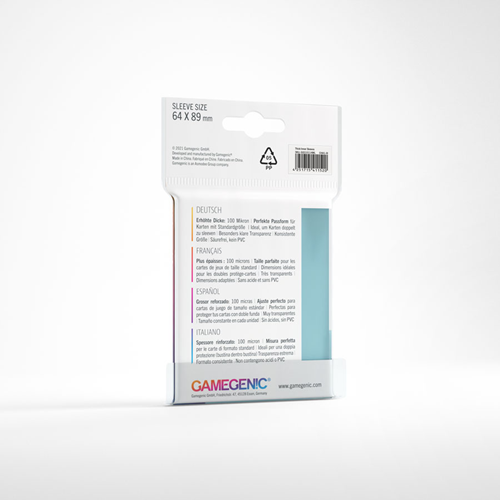 Thick Inner Sleeves 64x89mm Transparant (50 stuks)-2