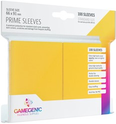 Prime Sleeves 66x91mm Geel (100 stuks)