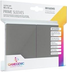 Prime Sleeves 66x91mm Grijs (100 stuks)