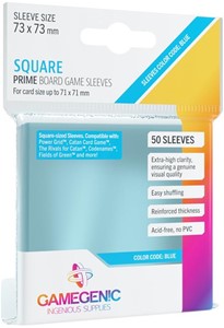 Sleeves Prime Square Sized 73x73mm 50 stuks
