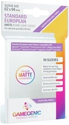 Sleeves Matte Standard European-Sized 62x94mm (50 stuks)