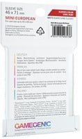 Sleeves Matte Mini European-Sized Boardgame 46x71mm-2