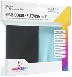 Sleeves Prime Double Sleeving Pack (80 stuks)