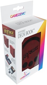 Afbeelding van het spelletje Deckbox Keyforge Deck Book Rood