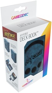 Afbeelding van het spel Deckbox Keyforge Deck Book Blauw