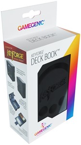Afbeelding van het spelletje Deckbox Keyforge Deck Book Zwart