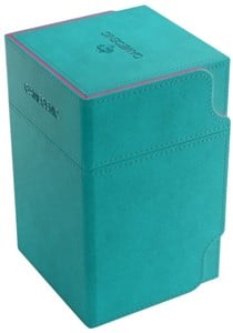 GameGenic Deckbox Watchtower 100+ XL - Teal/Pink