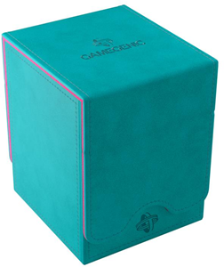 GameGenic Deckbox Squire Plus 100+ XL - Teal/Pink