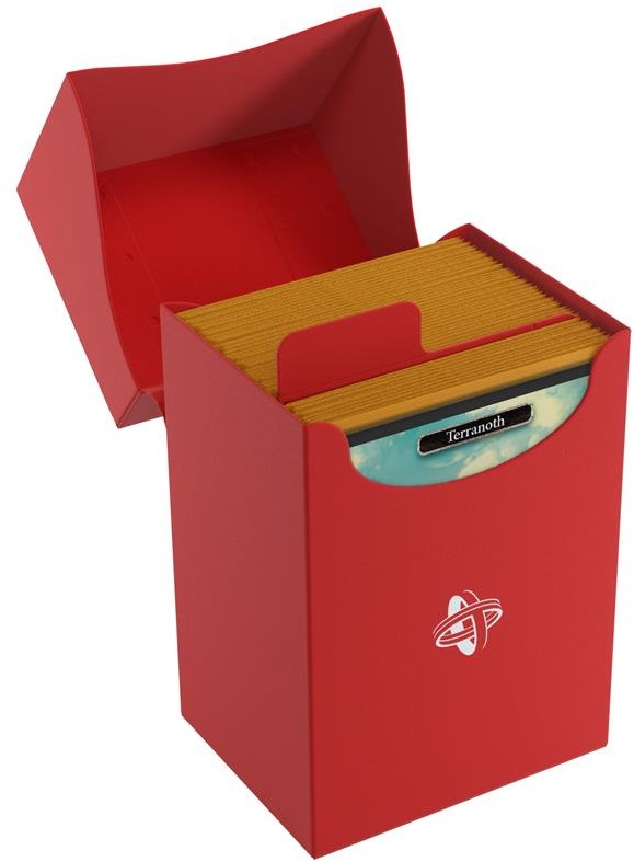 Deckbox 80+ Rood - kopen bij Spellenrijk.nl