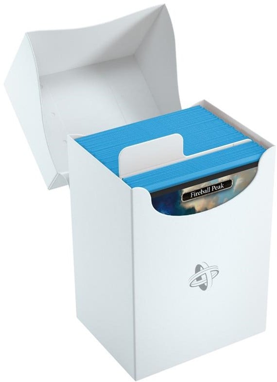 Deckbox 80+ Wit - kopen bij Spellenrijk.nl