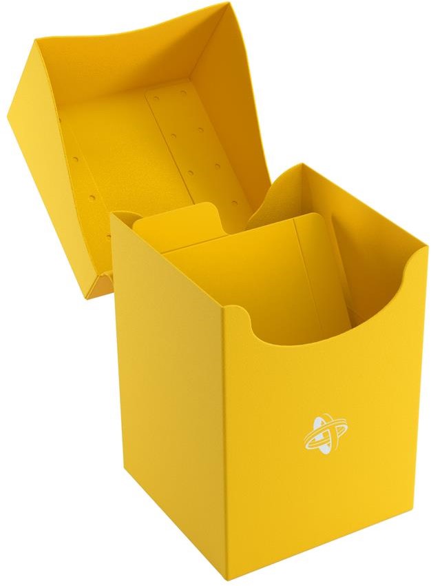 Deckbox 100+ Geel - kopen bij Spellenrijk.nl