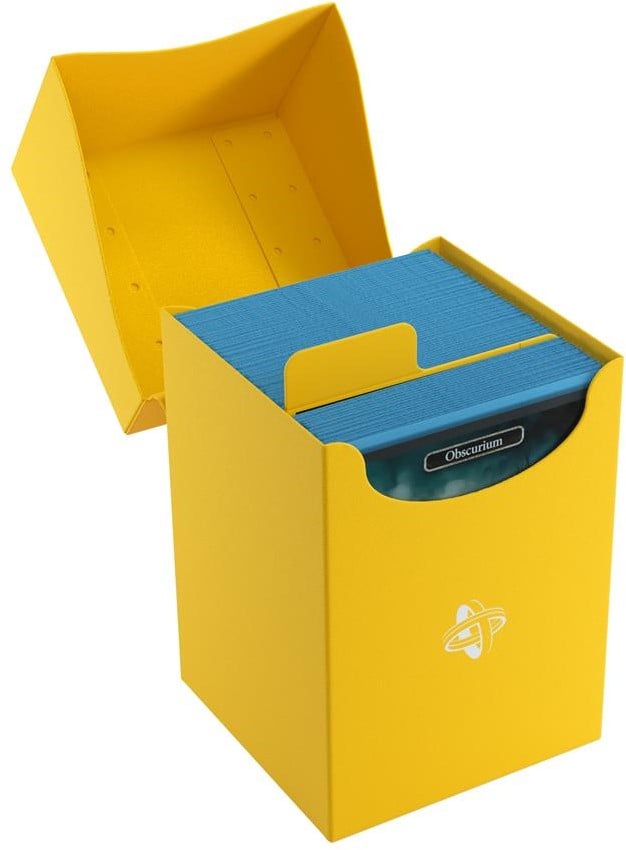 Deckbox 100+ Geel - kopen bij Spellenrijk.nl