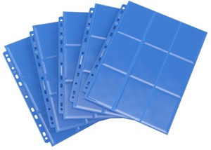 Afbeelding van het spel Sideloading 18-Pocket Pages Pack Blauw (10 stuks)