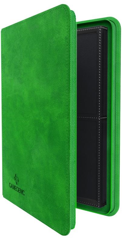 Zip-Up Album: 8-Pocket - Green