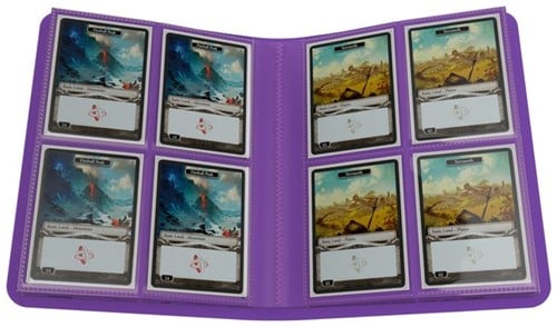 Portfolio Casual Album 8-Pocket Paars-3